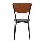 Cadeira Fixa Estofada Vintage Retrô C/04 Un.