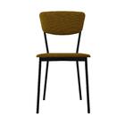 Cadeira Fixa Estofada Vintage Retrô C/04 Un.