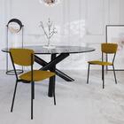 Cadeira Fixa Estofada Vintage Retrô C/04 Un.