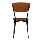 Cadeira Fixa Estofada Vintage Retrô C/04 Un.