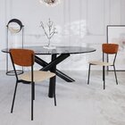 Cadeira Fixa Estofada Vintage Retrô Com 2 Unidades Areia /car