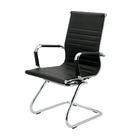 Cadeira Fixa Interlocutor Charles Eames Esteirinha 11a Preto