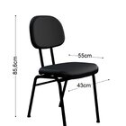 Cadeira Fixa Martiflex 4 Pés Internauta Secretaria - N3973pt0