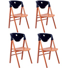 Cadeira Flare De Madeira Tauari Em Verniz Pu E Encosto Polipr