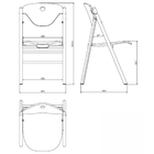 Cadeira Flare De Madeira Tauari Em Verniz Pu E Encosto Polipr
