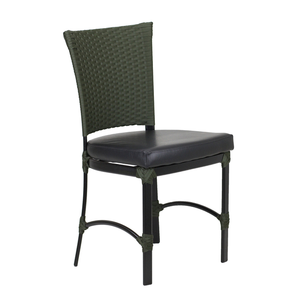 Cadeira Florata Em Corda Náutica E Alumínio Para Área Interna