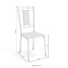 Cadeira Florença Kappesberg Sala De Jantar Cozinha Escritório