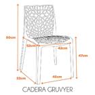 Cadeira Fratini Gruvyer Azul