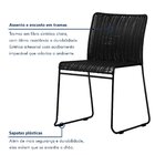 Cadeira Fronteira  Preto