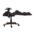 Cadeira Fx Gamer Reclinável 180º Giratória Preta Com Laranja