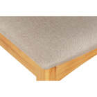 Cadeira Gal Nozes - Tecido Bege - Meu Móvel De Madeira