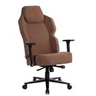 Cadeira Gamer  Nr17 Magna Linho Marrom