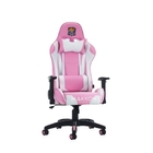 Cadeira Gamer  Preta E Rosa Mk-8062pr - Makkon