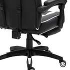 Cadeira Gamer Challenger Preta E Branca