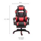 Cadeira Gamer Challenger Preta E Vermelha