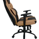 Cadeira Gamer Com Almofada Linha Gamer Racing Caramelo