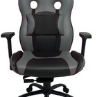 Cadeira Gamer Com Almofada Linha Gamer Racing Cinza