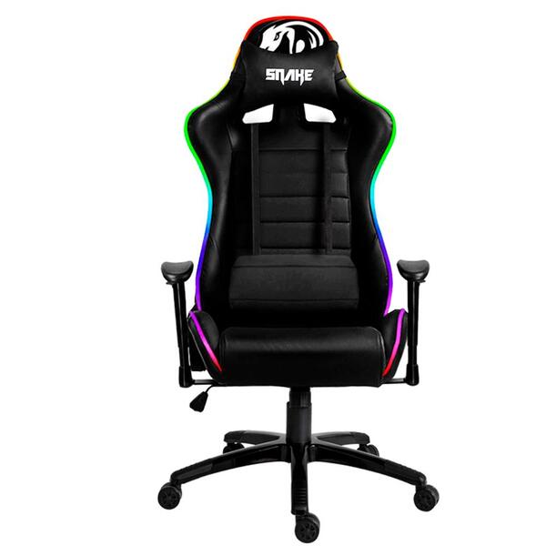Cadeira Gamer Coral Snake Gaming Rgb Led - 580