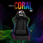 Cadeira Gamer Coral Snake Gaming Rgb Led - 580