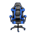 Cadeira Gamer Couro Giratória Tr-max - Azul