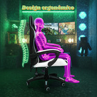 Cadeira Gamer Couro Giratória Tr-max - Azul