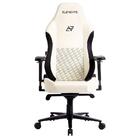 Cadeira Gamer Creme Ergônomica De Tecido Elements Lunari