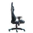 Cadeira Gamer Dazz Prime X V2 Preto E Azul Com Almofada Para