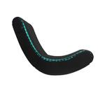 Cadeira Gamer De Balanço Pelegrin Pel-3024 Preta Com Led E Au