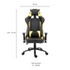 Cadeira Gamer Duty Preta E Amarela