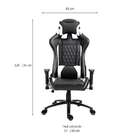 Cadeira Gamer Duty Preta E Branca