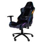 Cadeira Gamer Elements Gaming Lux Rgb Suéde Nemesis Preta