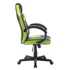 Cadeira Gamer Em Couro Pu Pelegrin Pel-3016 Preta E Verde