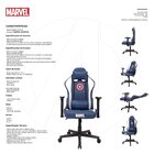 Cadeira Gamer Encosto Articulável Marvel Captain America Futu