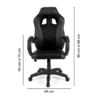 Cadeira Gamer Ergonômica Comfort Black