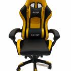 Cadeira Gamer Ergonômica Top Para Escritório Amarela