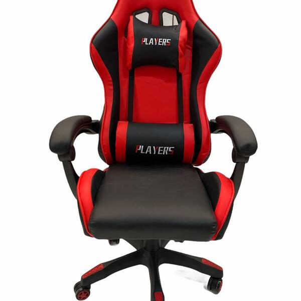 Cadeira Gamer Ergonômica Top Para Escritório Vermelha
