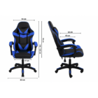 Cadeira Gamer Escritório Reclinável Ergonômica Giratória Com