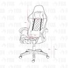 Cadeira Gamer Fox Racer Extreme Preta Wz-410