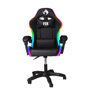Foto de Cadeira Gamer Fox Racer Nordic Rgb Preta B98