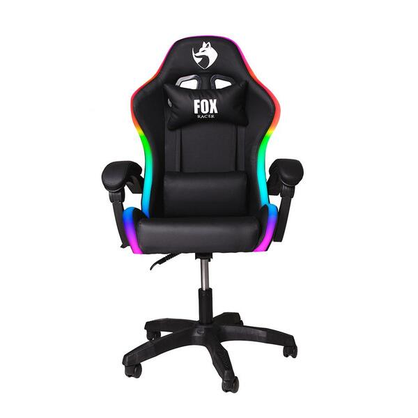 Cadeira Gamer Fox Racer Nordic Rgb Preta B98