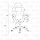 Cadeira Gamer Fox Racer Nordic Rgb Preta B98