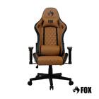 Cadeira Gamer Fox Racer Rgb Com Iluminação Led Marrom - Ut-c1
