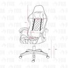 Cadeira Gamer Fox Racer Vulpes Preta Wz-318