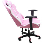 Cadeira Gamer Fun Ergonomica Reclinável Giratória Cores - Rosa