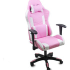 Cadeira Gamer Fun Ergonomica Reclinável Giratória Cores - Rosa