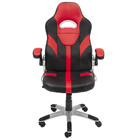 Cadeira Gamer Giratória Braços Retrátil - Vermelho