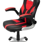 Cadeira Gamer Giratória Braços Retrátil Vermelho