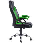 Cadeira Gamer Giratória Extreme F01 Preta/verde