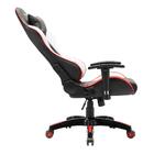 Cadeira Gamer Giratória Stock Car Blume Office Pu Preto Verme