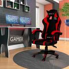 Cadeira Gamer Hudson Vermelha E Preta